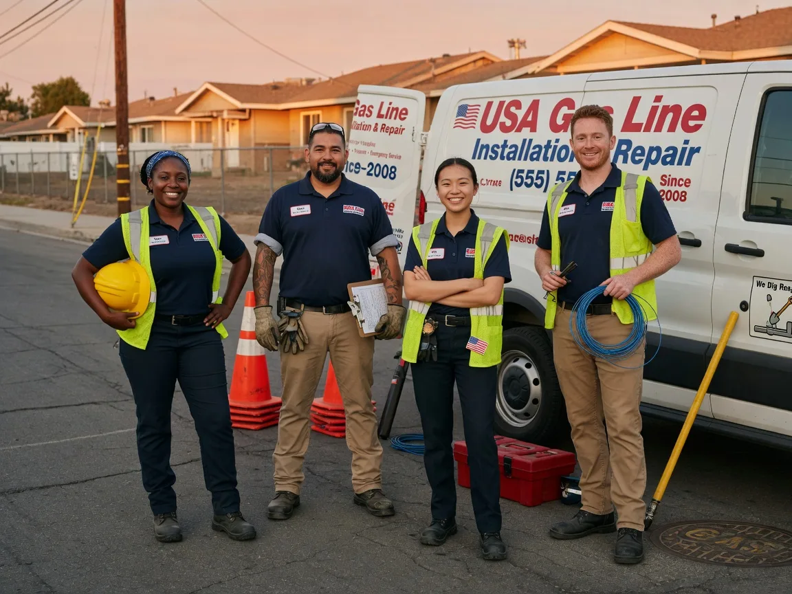 Gas Line Installation company in Tyronza, AR